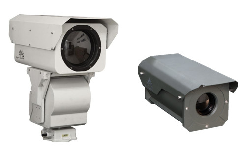PTZ-Stadt-Wärmebildgebungs-Überwachungskamera mit OSD-Fernbedienung FCC