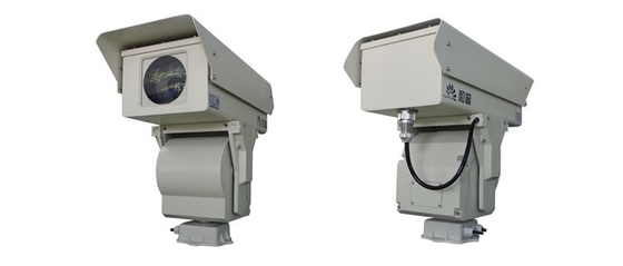 10km PTZ Wärmebildgebungs-Überwachungskamera, Nebel-Durchdringen-Sicherheits-Überwachungskamera