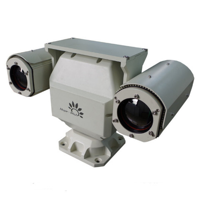 Doppel-Infrarotwärmebildkamera des Sensor-PTZ, Infrarotdigitalkamera-Militär ordnen