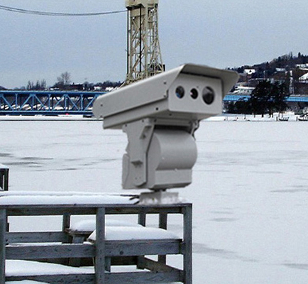 360 Pan Neigungs-thermische Überwachungssystem-Wärmebildgebungs-Videokamera