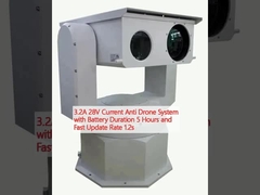 3.2A 28V-Strom-Anti-Drohnen-System mit 5 Stunden Akkulaufzeit und schneller Aktualisierungsrate von 1,2 Sekunden