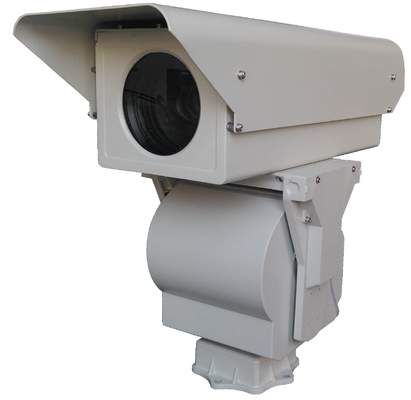 Aluminiuminfrarotkamera der wohnungs-8km HD PTZ, Nebel-Durchdringen-lange Strecken-Kamera