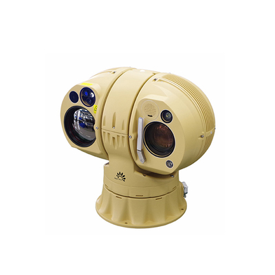 5-10km Nachweiskreis 25° Sichtfeld Thermalkamera mit manuellem Fokus Multi-Sensor IOT Smart-Kamera