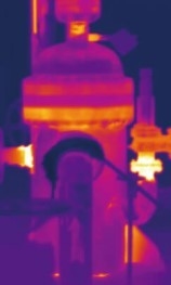 Handheld Temperatur-Werkzeug-Thermalkamera Leichtgewicht IR-Fotokamera für 2 km Detektionsdistanz