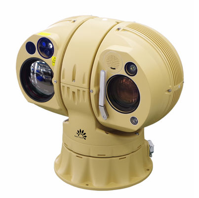 Multi-Sensor IOT Smart 640x512 PTZ Thermal Imaging Camera for Temperature Alarm and High Resolution