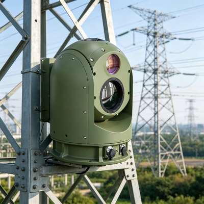 Automatische PTZ-Kamera mit Infrarot-Wärmekamera für die industrielle Automatisierung und -sicherung