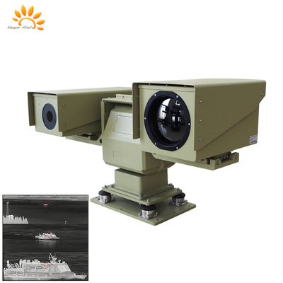 360-Grad-Distanz-Doppelsensor PTZ-Wärmekamera Infrarotkamera 30X-Optikzoom PTZ-NIR-Kamera