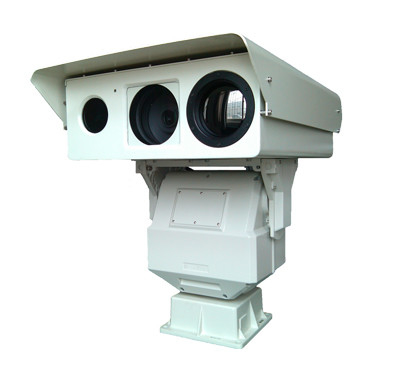 50mm 6,5 ° × 4,8 ° Grenzsicherheits-Wärmekamera, multi Sensor IR Laser-Kamera