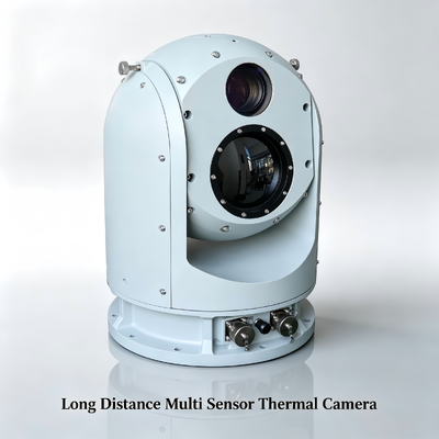12 μm Pixelgröße Thermalüberwachungssystem Langstrecken-Multi-Sensor-Thermalkamera für die Sicherheit des Umfangs
