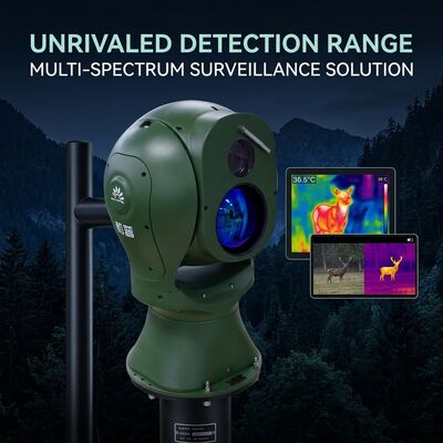 Nicht gekühlte Fernfernfernfernlichtkamera mit 13 km Detektionsweite und integriertem Aluminiumgehäuse